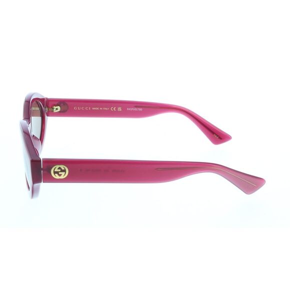 Gucci GG1579S-004 Fuchsia round Ladies Sunglasses - Picture 3 of 5